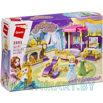 Конструктор Qman Princess Leah 2601 Спальня принцессы
